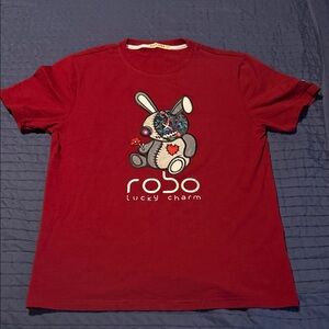 Roso Red Graphic T-Shirt for Men
